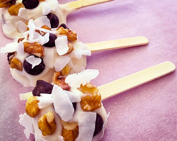 Frozen Banana Nuggets