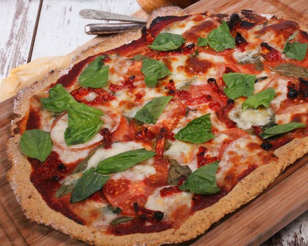 Gluten-Free Margarita Pizza